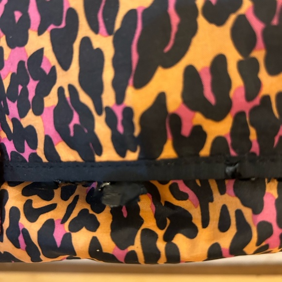 Betseyville by Betsy Johnson Leopard Print Shoulder Bag with Pink Accents - Picture 13 of 16